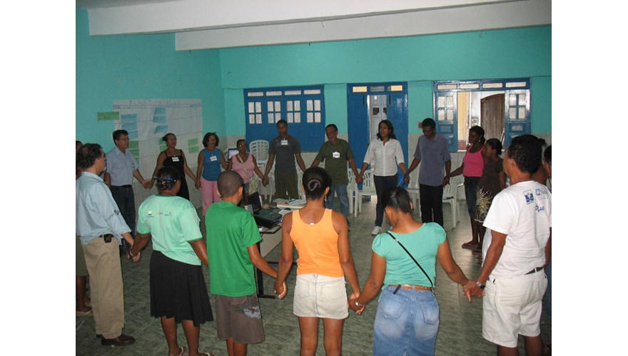 MJB finaliza os trabalhos com a comunidade envolvida no projeto MANATI. ©mjb